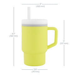 Ma première tasse silicone - jaune citron
