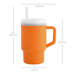 Ma première tasse silicone - orange doux