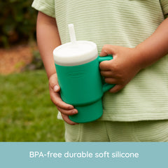 Ma première tasse silicone - vert sapin