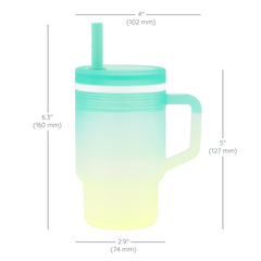 Ma Première Tasse silicone - Ombré Limelight
