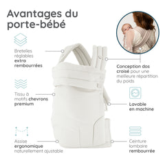 Porte-bébé Honey Blossom - Vanilla Bloom