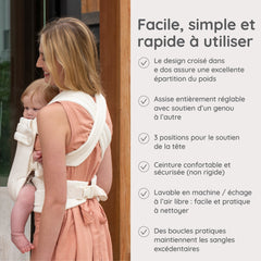 Porte-bébé Honey Blossom - Vanilla Bloom