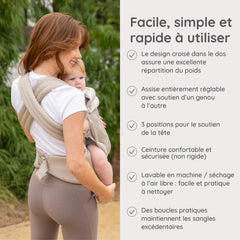 Porte-bébé Honey Blossom Mesh
